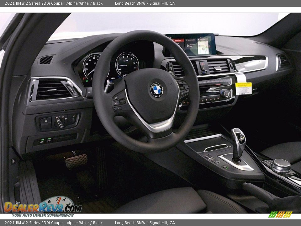 2021 BMW 2 Series 230i Coupe Alpine White / Black Photo #7