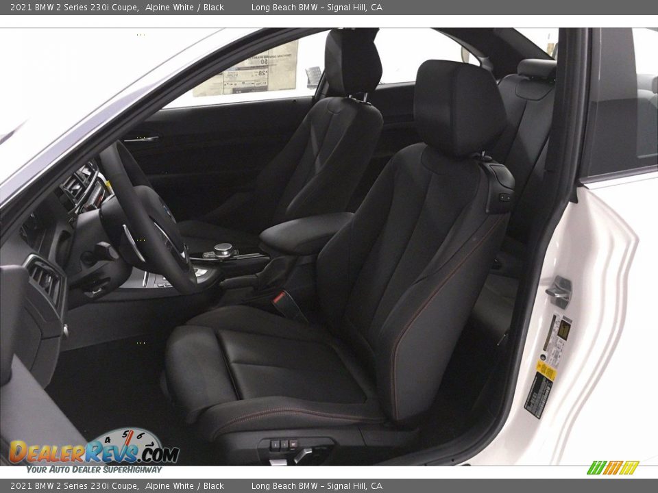2021 BMW 2 Series 230i Coupe Alpine White / Black Photo #9