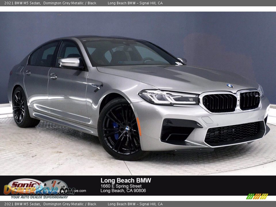 2021 BMW M5 Sedan Domington Grey Metallic / Black Photo #1