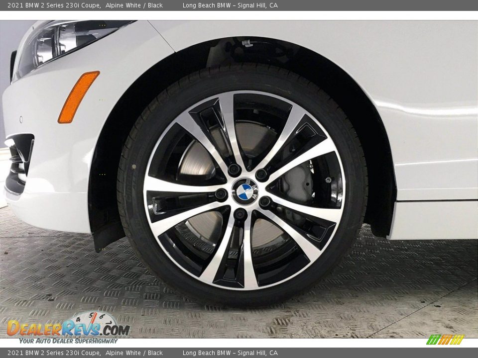 2021 BMW 2 Series 230i Coupe Alpine White / Black Photo #12