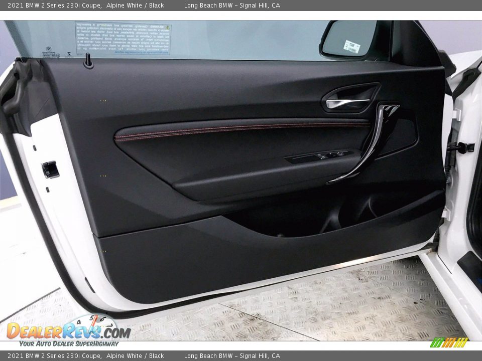 2021 BMW 2 Series 230i Coupe Alpine White / Black Photo #13