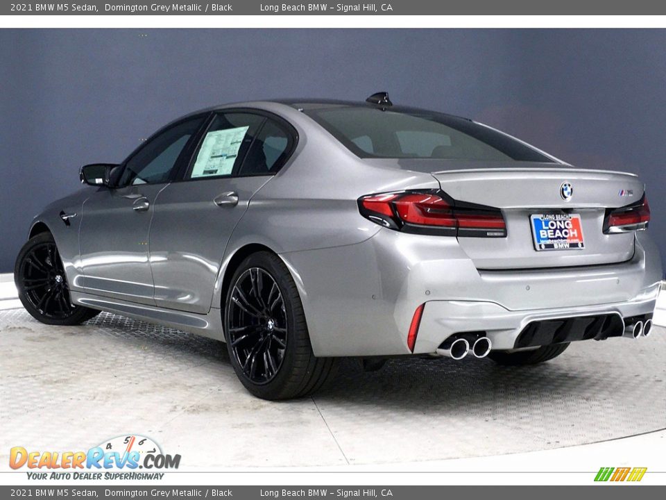 2021 BMW M5 Sedan Domington Grey Metallic / Black Photo #3