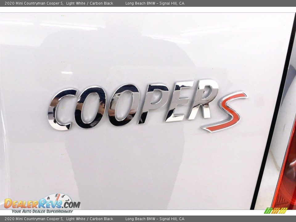 2020 Mini Countryman Cooper S Light White / Carbon Black Photo #7