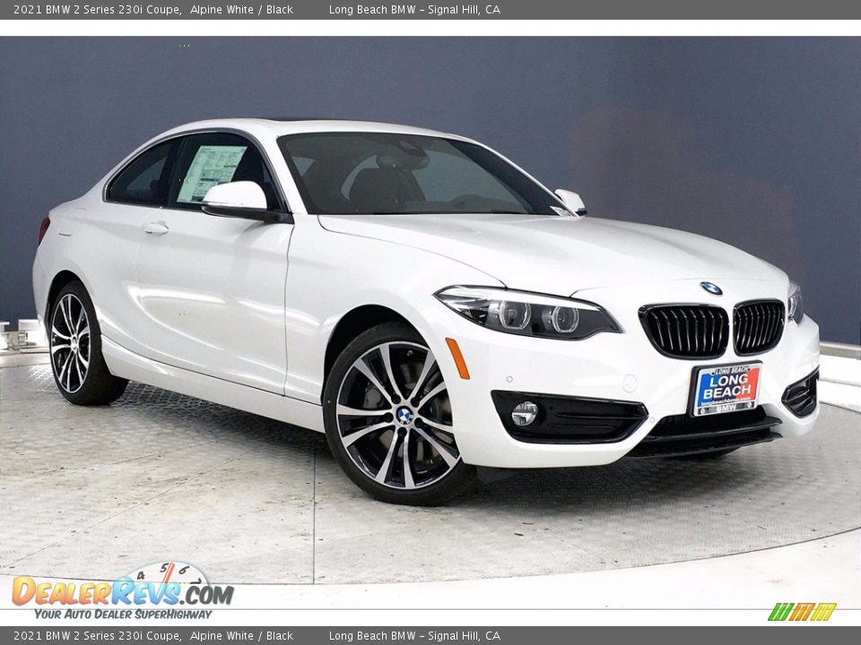 2021 BMW 2 Series 230i Coupe Alpine White / Black Photo #19