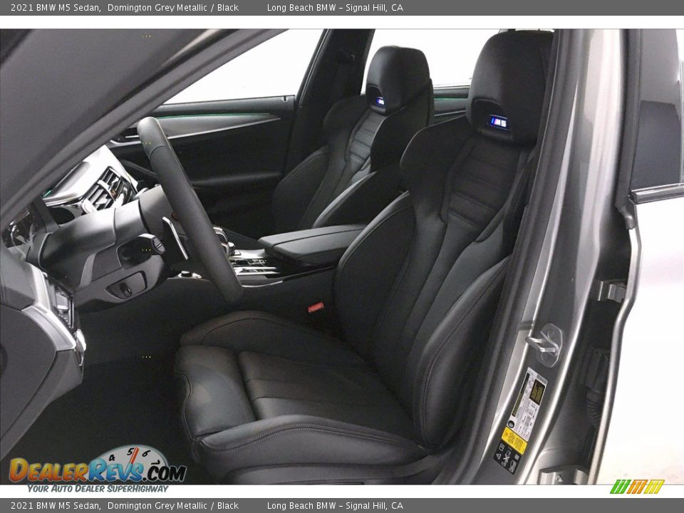 Black Interior - 2021 BMW M5 Sedan Photo #9