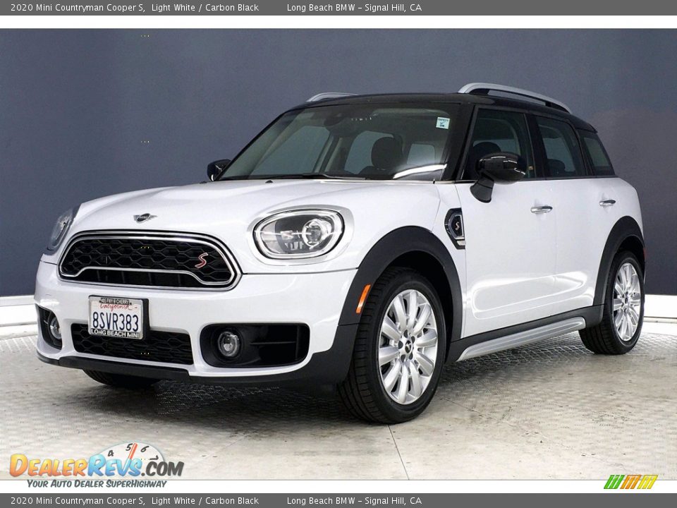 2020 Mini Countryman Cooper S Light White / Carbon Black Photo #12