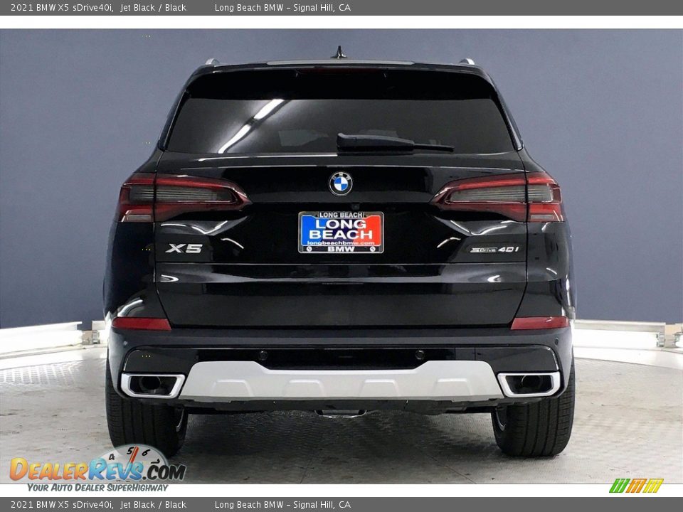 2021 BMW X5 sDrive40i Jet Black / Black Photo #4