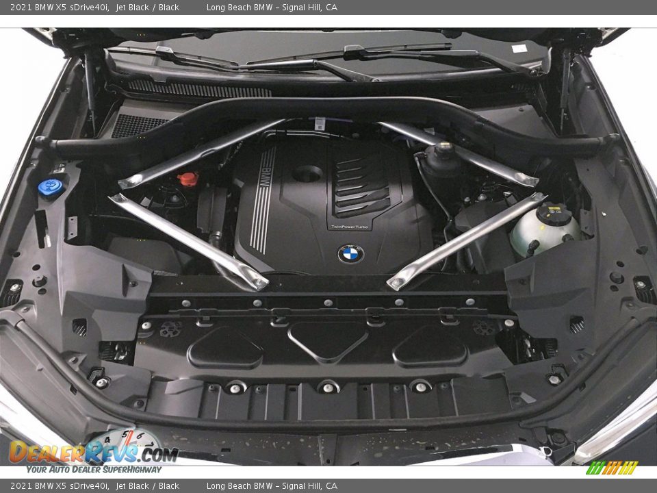 2021 BMW X5 sDrive40i Jet Black / Black Photo #10