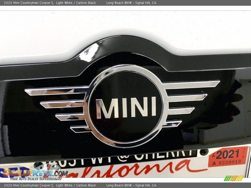 2020 Mini Countryman Cooper S Light White / Carbon Black Photo #34