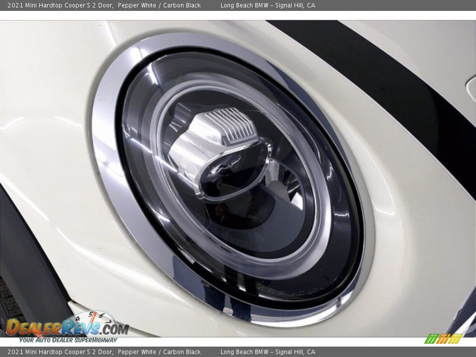2021 Mini Hardtop Cooper S 2 Door Pepper White / Carbon Black Photo #14
