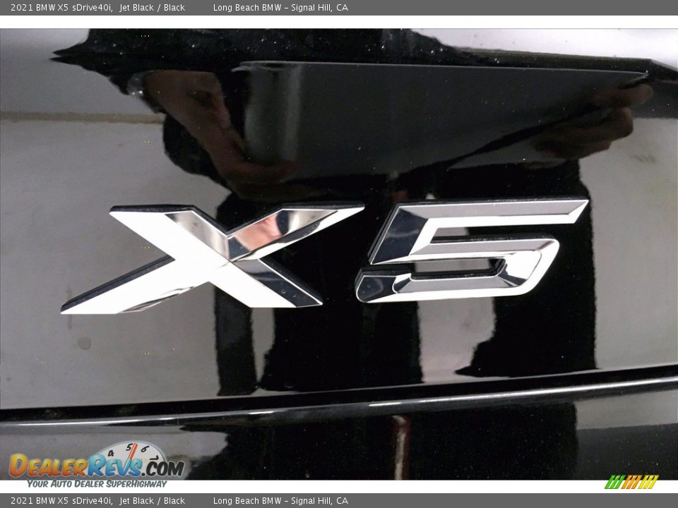 2021 BMW X5 sDrive40i Jet Black / Black Photo #16