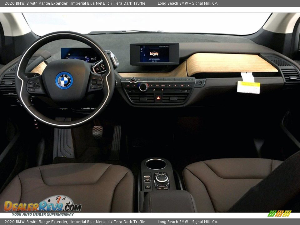 2020 BMW i3 with Range Extender Imperial Blue Metallic / Tera Dark Truffle Photo #5