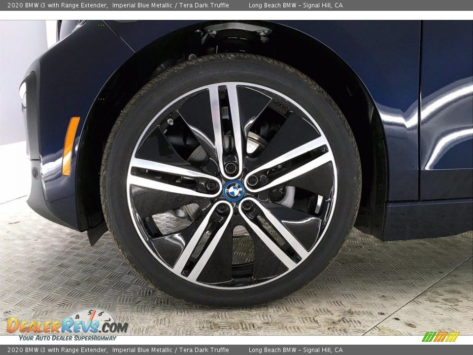 2020 BMW i3 with Range Extender Imperial Blue Metallic / Tera Dark Truffle Photo #11