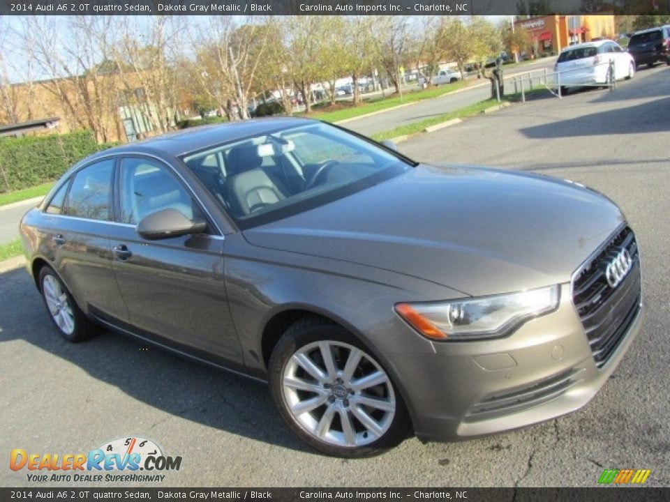 2014 Audi A6 2.0T quattro Sedan Dakota Gray Metallic / Black Photo #3