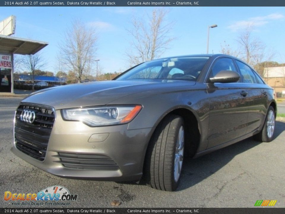 2014 Audi A6 2.0T quattro Sedan Dakota Gray Metallic / Black Photo #6