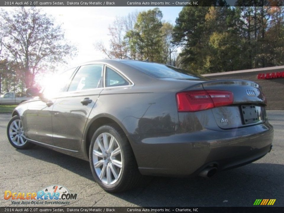 2014 Audi A6 2.0T quattro Sedan Dakota Gray Metallic / Black Photo #8