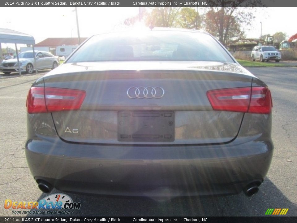 2014 Audi A6 2.0T quattro Sedan Dakota Gray Metallic / Black Photo #9