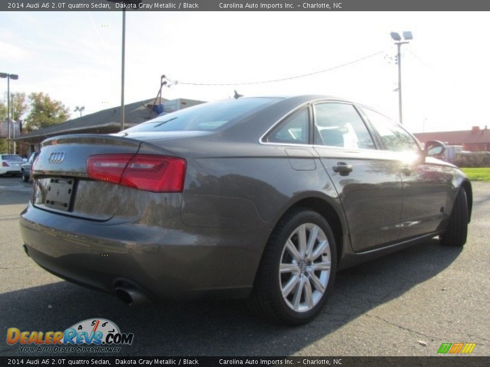 2014 Audi A6 2.0T quattro Sedan Dakota Gray Metallic / Black Photo #10