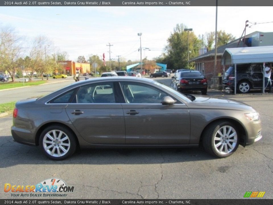 2014 Audi A6 2.0T quattro Sedan Dakota Gray Metallic / Black Photo #11