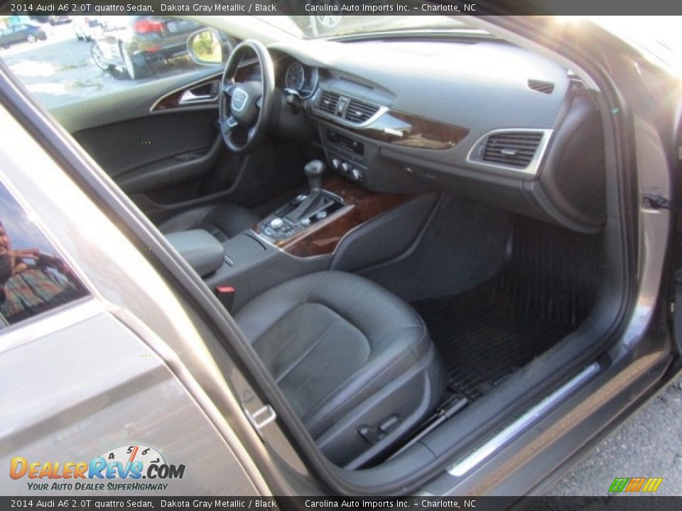 2014 Audi A6 2.0T quattro Sedan Dakota Gray Metallic / Black Photo #21