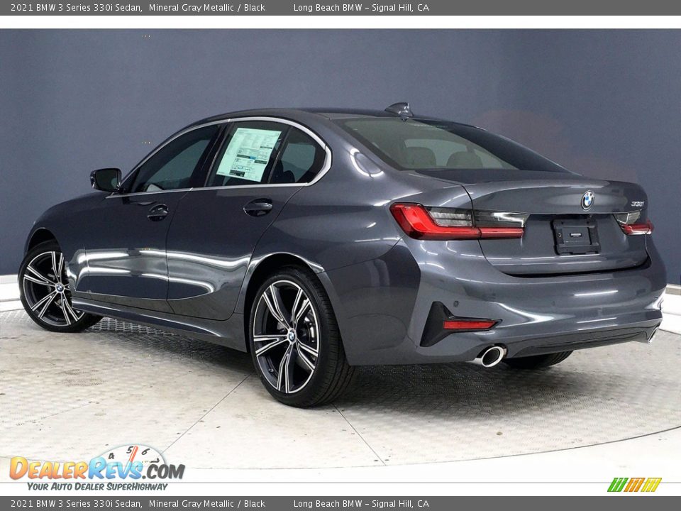 2021 BMW 3 Series 330i Sedan Mineral Gray Metallic / Black Photo #3