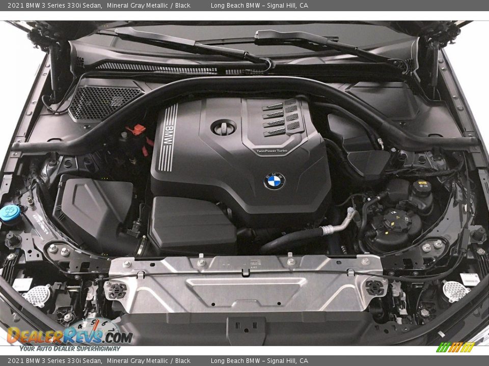 2021 BMW 3 Series 330i Sedan Mineral Gray Metallic / Black Photo #10