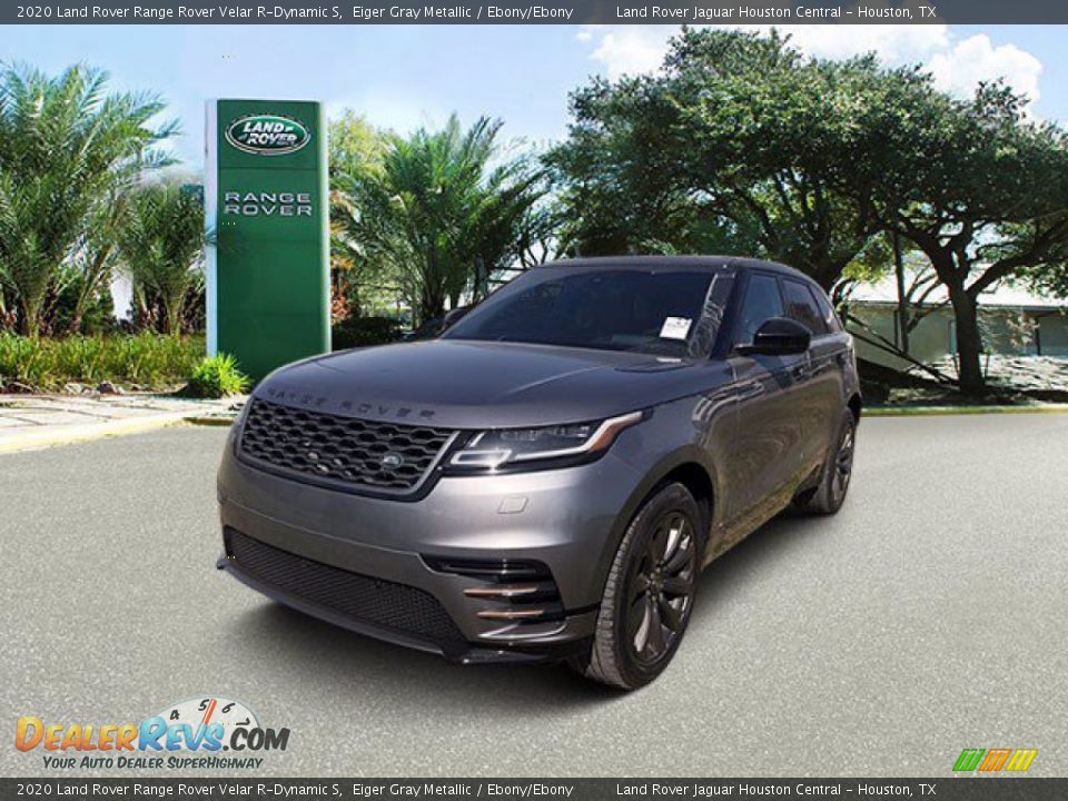 2020 Land Rover Range Rover Velar R-Dynamic S Eiger Gray Metallic / Ebony/Ebony Photo #2