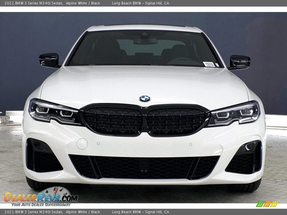 2021 BMW 3 Series M340i Sedan Alpine White / Black Photo #2