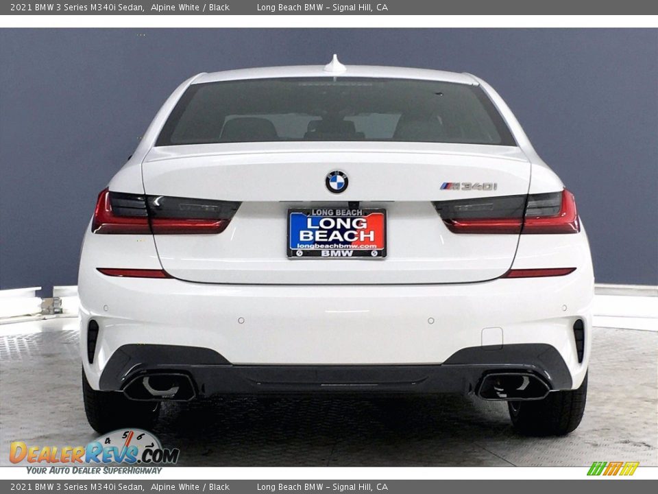 2021 BMW 3 Series M340i Sedan Alpine White / Black Photo #4