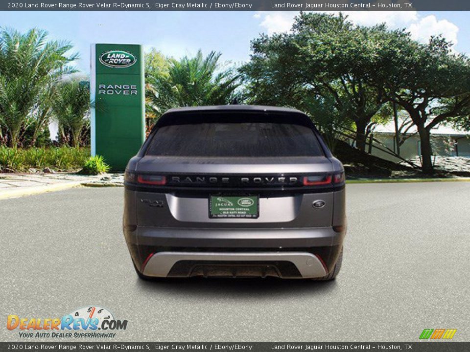 2020 Land Rover Range Rover Velar R-Dynamic S Eiger Gray Metallic / Ebony/Ebony Photo #8