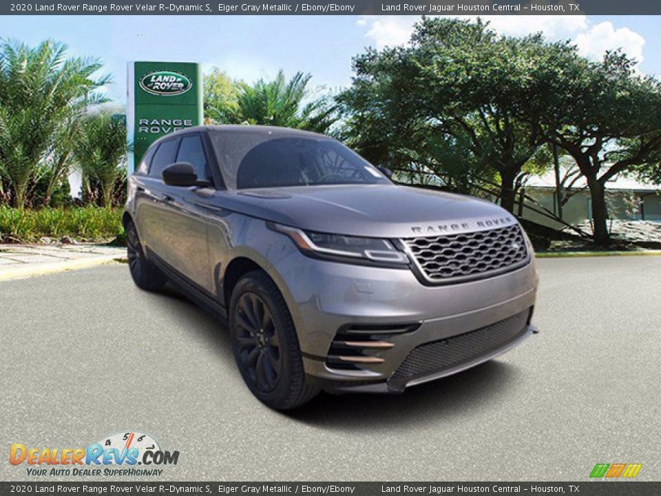 2020 Land Rover Range Rover Velar R-Dynamic S Eiger Gray Metallic / Ebony/Ebony Photo #9