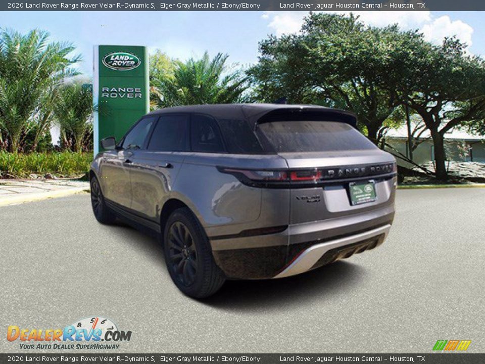 2020 Land Rover Range Rover Velar R-Dynamic S Eiger Gray Metallic / Ebony/Ebony Photo #12