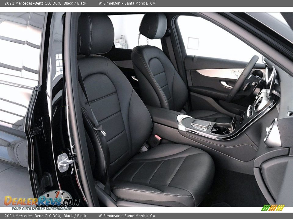 2021 Mercedes-Benz GLC 300 Black / Black Photo #5