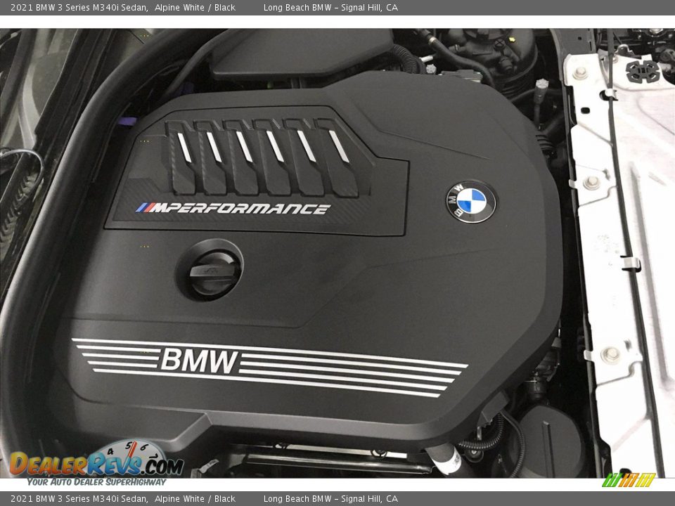 2021 BMW 3 Series M340i Sedan Alpine White / Black Photo #11