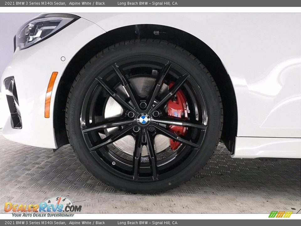 2021 BMW 3 Series M340i Sedan Alpine White / Black Photo #12