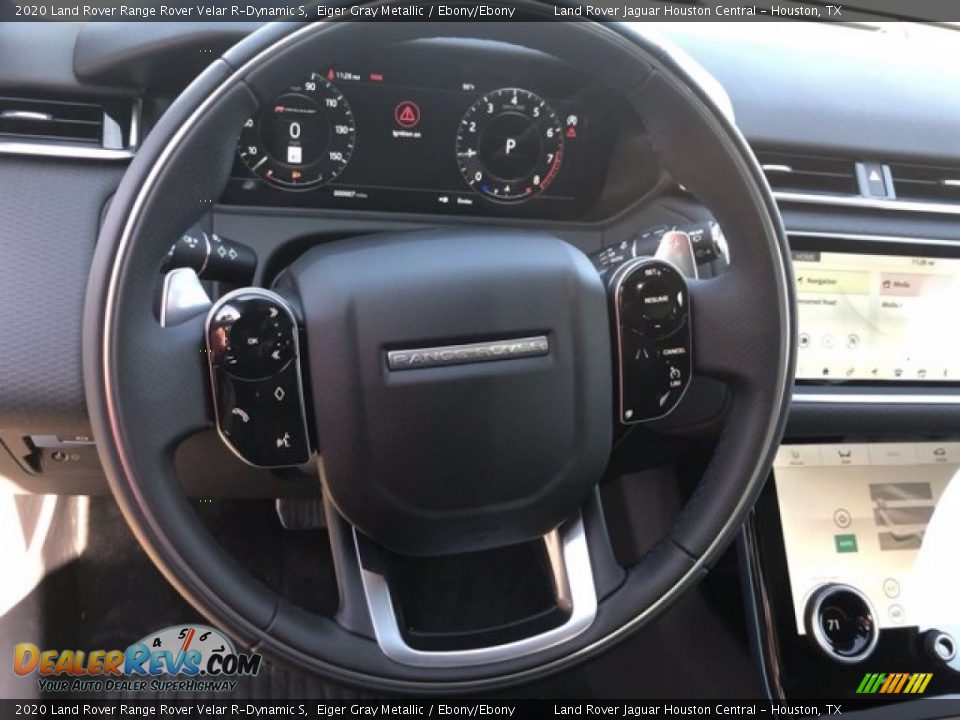 2020 Land Rover Range Rover Velar R-Dynamic S Eiger Gray Metallic / Ebony/Ebony Photo #19