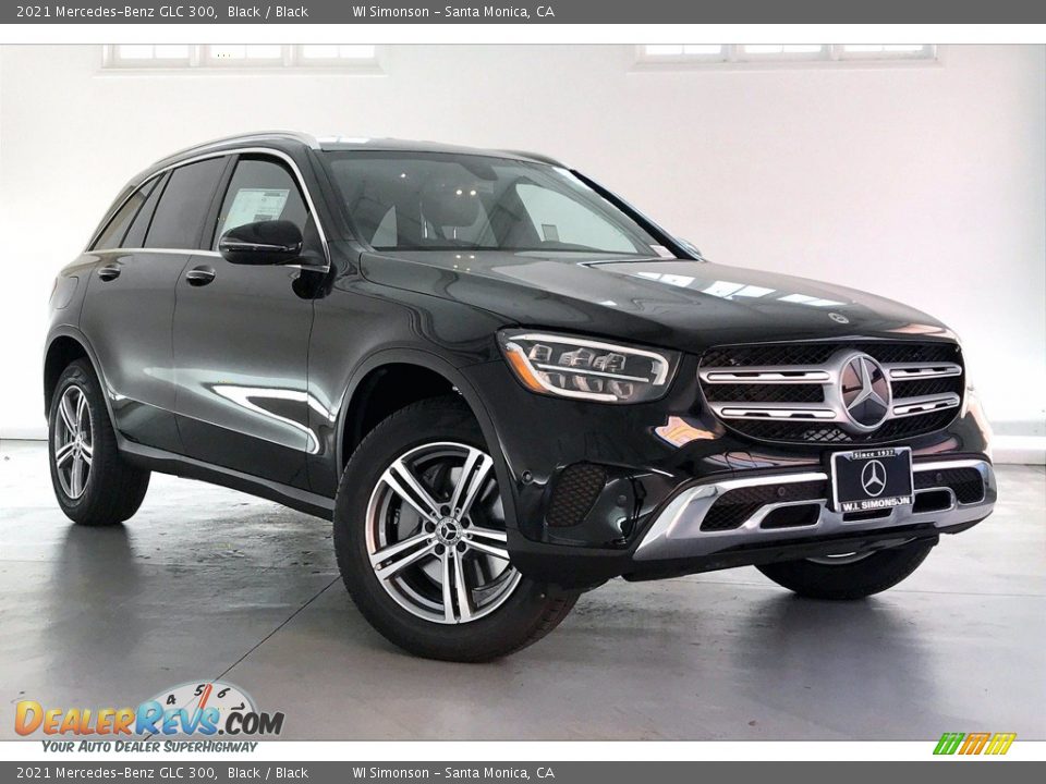 2021 Mercedes-Benz GLC 300 Black / Black Photo #12