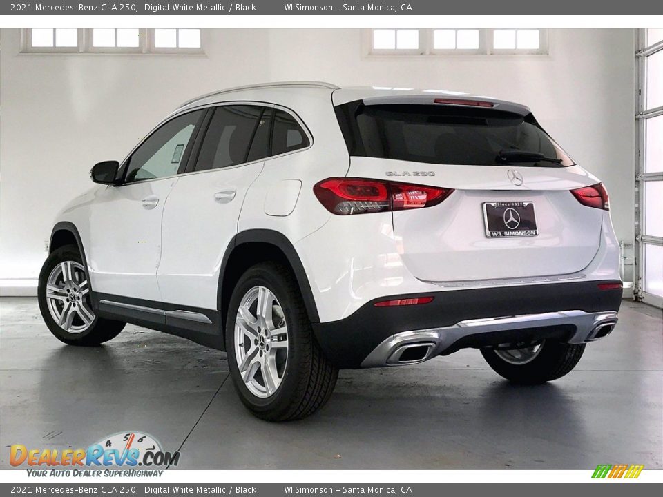2021 Mercedes-Benz GLA 250 Digital White Metallic / Black Photo #2