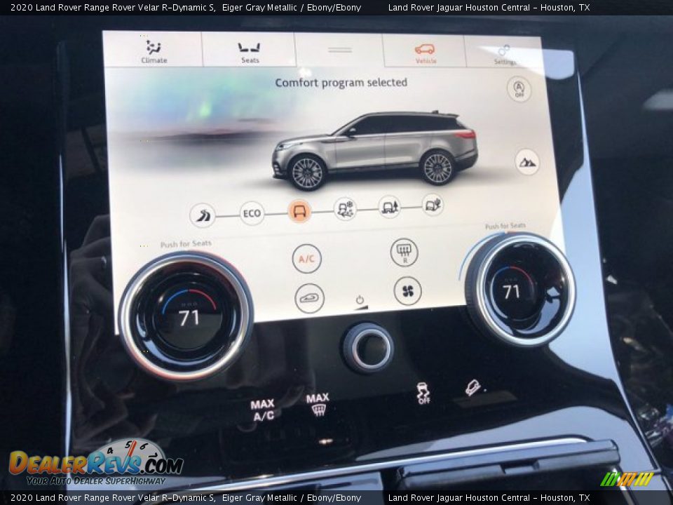 2020 Land Rover Range Rover Velar R-Dynamic S Eiger Gray Metallic / Ebony/Ebony Photo #26
