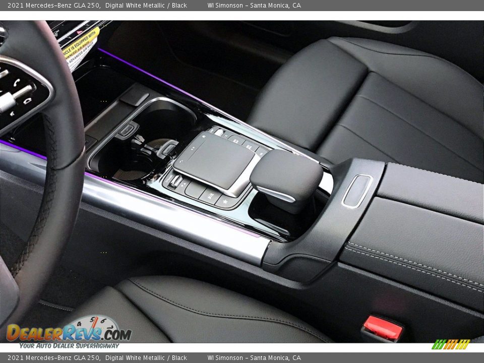 2021 Mercedes-Benz GLA 250 Digital White Metallic / Black Photo #7
