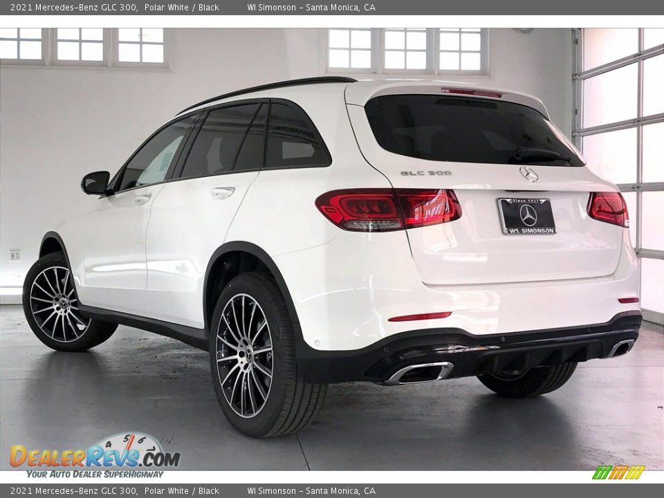 2021 Mercedes-Benz GLC 300 Polar White / Black Photo #2