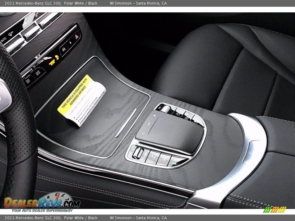 2021 Mercedes-Benz GLC 300 Polar White / Black Photo #7