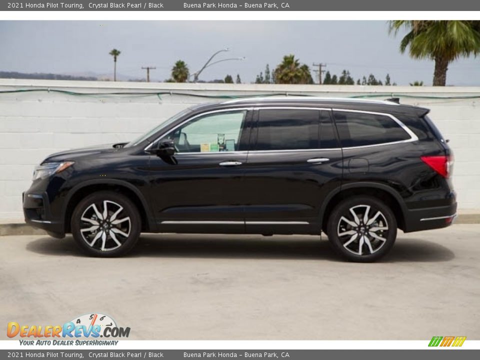 Crystal Black Pearl 2021 Honda Pilot Touring Photo #4