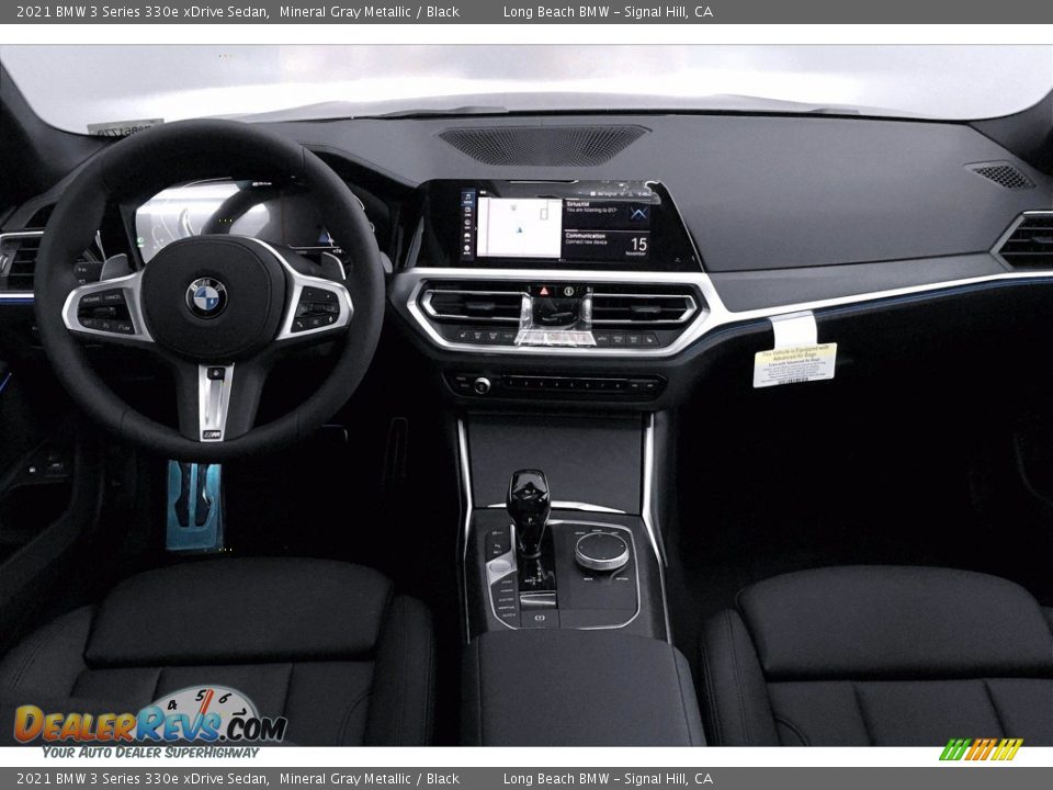 2021 BMW 3 Series 330e xDrive Sedan Mineral Gray Metallic / Black Photo #5