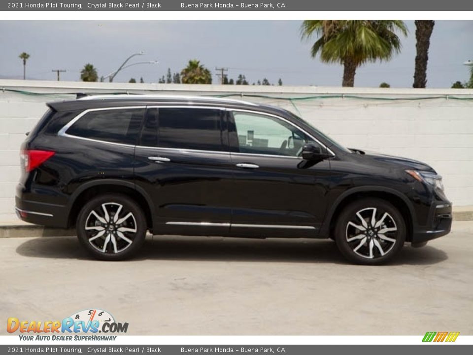 Crystal Black Pearl 2021 Honda Pilot Touring Photo #8