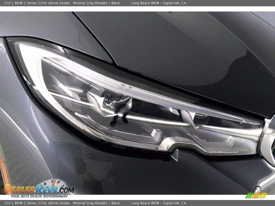 2021 BMW 3 Series 330e xDrive Sedan Mineral Gray Metallic / Black Photo #14