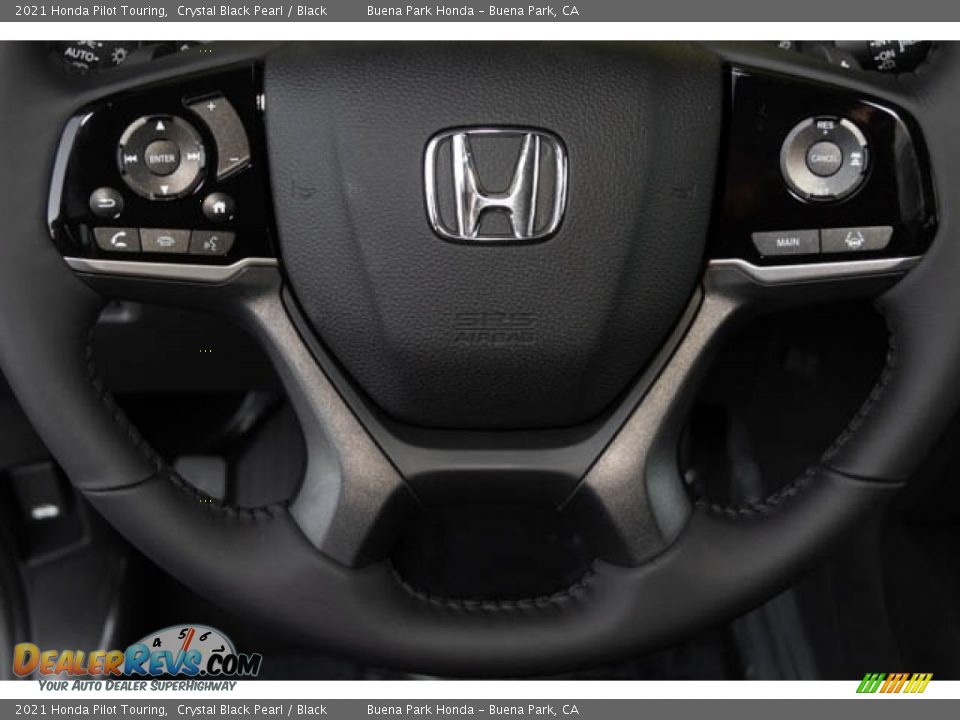 2021 Honda Pilot Touring Steering Wheel Photo #18