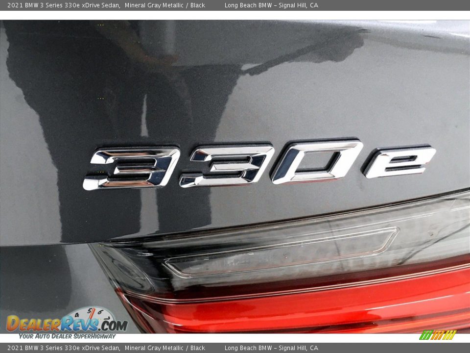 2021 BMW 3 Series 330e xDrive Sedan Mineral Gray Metallic / Black Photo #16