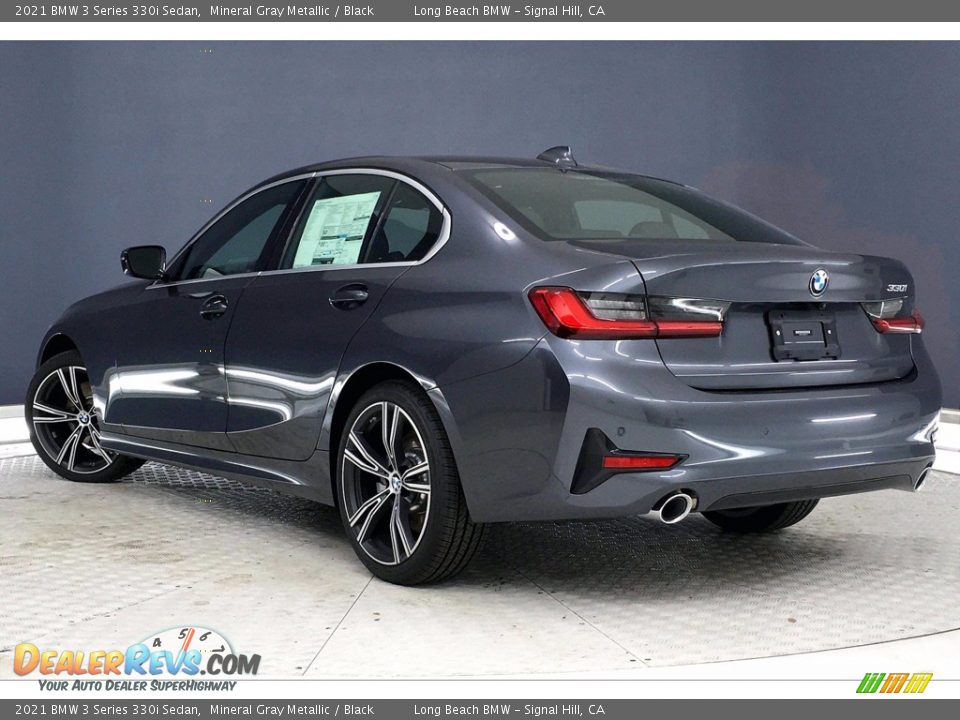 2021 BMW 3 Series 330i Sedan Mineral Gray Metallic / Black Photo #3