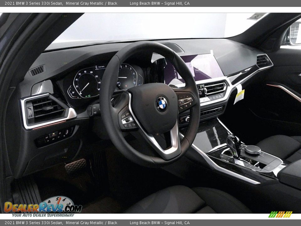 2021 BMW 3 Series 330i Sedan Mineral Gray Metallic / Black Photo #7